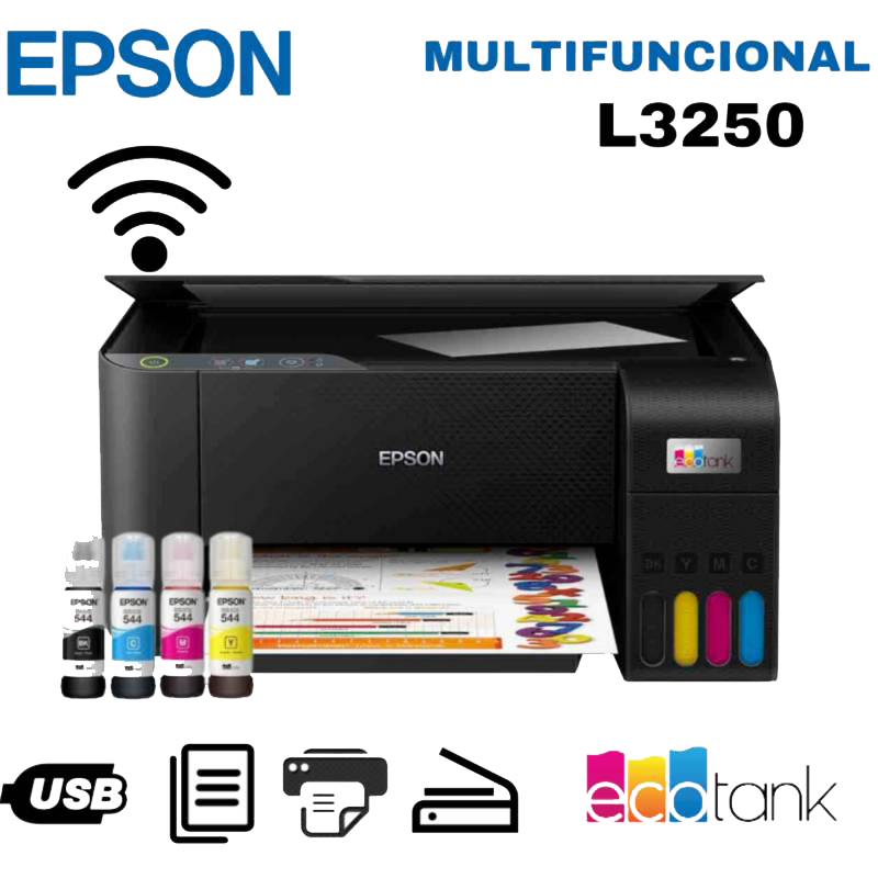 Reparación y mantenimiento especializado de impresora Epson EcoTank L3250